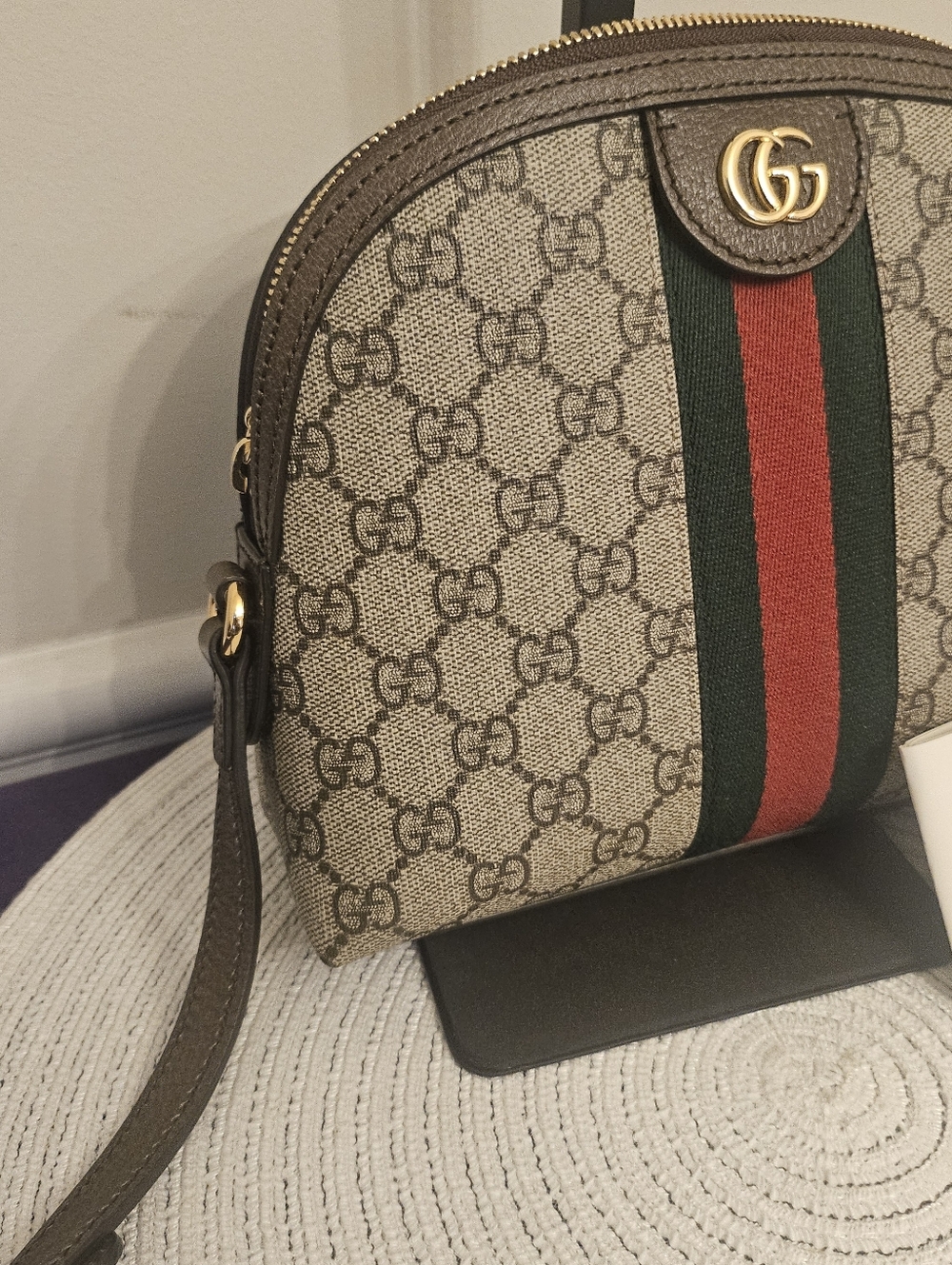 Gucci Ophidia GG Supreme Small Dome Crossbody - Picture 2 of 14